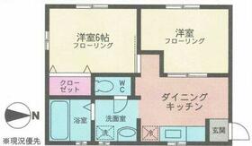 有山マンションＡ 103 ｜ 神奈川県座間市相武台４丁目（賃貸マンション2DK・1階・36.58㎡） その1