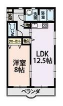 山形県山形市成沢西２丁目（賃貸アパート1LDK・2階・47.79㎡） その2