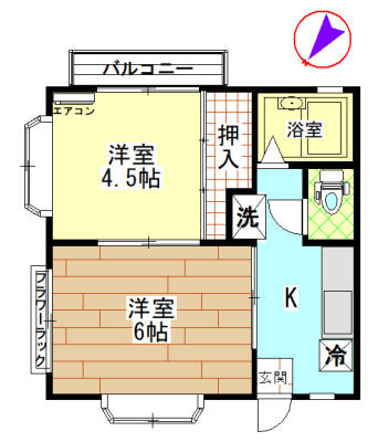 シャトーアノン_間取り_0