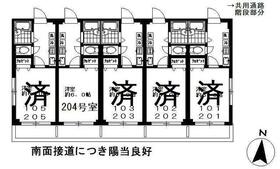 ハウスオブシャイン 204 ｜ 東京都世田谷区代田２丁目（賃貸マンション1K・2階・20.10㎡） その2