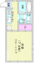 フォーブル北山 103 ｜ 宮城県仙台市青葉区北山２丁目（賃貸アパート1K・1階・24.50㎡） その2