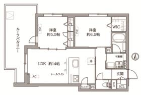 神奈川県横浜市鶴見区寺谷２丁目（賃貸マンション2LDK・3階・61.39㎡） その2