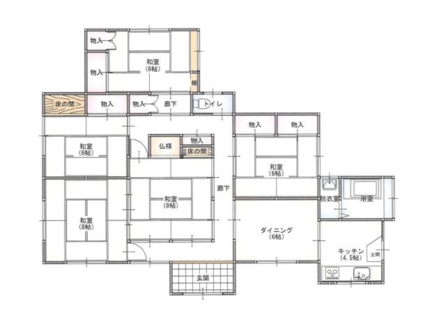 house for sale in Minamiboso, Chiba | ¥15,180,000 | 5DK | Akiyama hou…