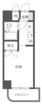 ウィンサムハイツ 511 ｜ 埼玉県川越市田町（賃貸マンション1R・5階・18.76㎡） その2