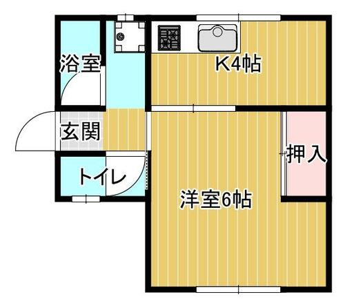 コーポラス松井 B_間取り_0