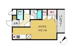 ＰＬＥＡＳＴ清水 405 ｜ 福岡県福岡市南区清水３丁目（賃貸マンション1R・4階・25.77㎡） その1