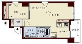 香川県高松市錦町１丁目（賃貸マンション1LDK・4階・32.60㎡） その2