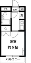 東京都大田区多摩川２丁目（賃貸マンション1K・1階・16.57㎡） その2