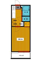 サンエイハイツＡ 102 ｜ 山梨県都留市田原３丁目（賃貸アパート1K・2階・18.26㎡） その2