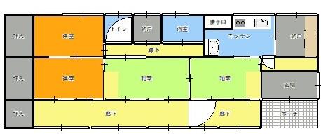 detached 福島県伊達市霊山町掛田字段居