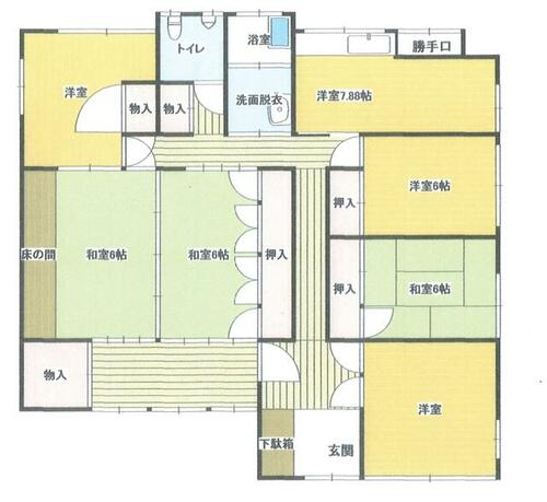 detached 大分県宇佐市大字長洲
