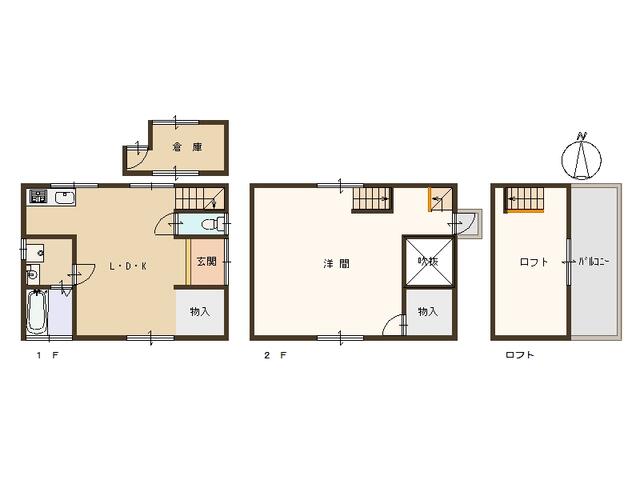 house for sale in Kainan, Wakayama | ¥2,000,000 | 1LDK | Akiyama hous…