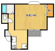 群馬県高崎市大橋町（賃貸アパート1K・2階・30.99㎡） その3