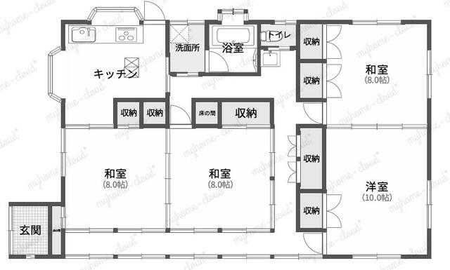 house for sale in Sosa, Chiba | ¥10,800,000 | 4DK | Akiyama house fin…