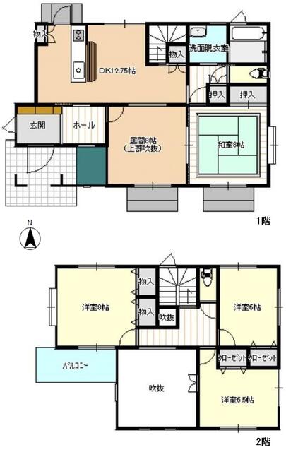宮城県多賀城市の一戸建て | 2390万円 | 4LDK | 258.31m² | Akiyama house finder