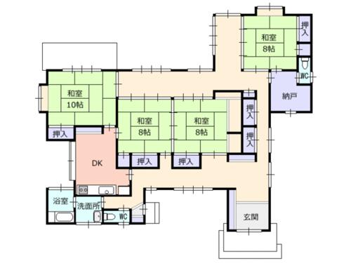 detached 山形県寒河江市大字高屋字西浦