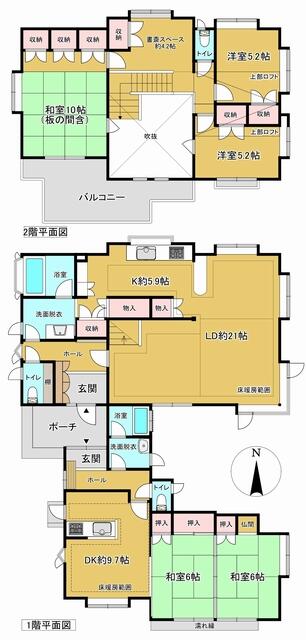 宮城県宮城郡利府町の一戸建て | 3700万円 | 5LDK | 315.11m² | Akiyama house finder