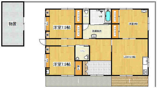 detached 群馬県邑楽郡大泉町東小泉２丁目
地図を見る