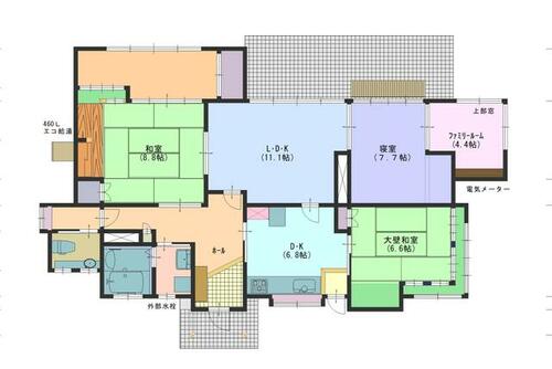 detached 福岡県田川市大字弓削田