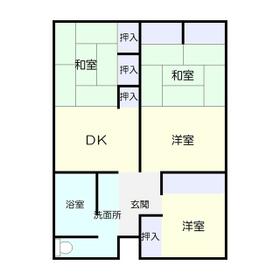 西諌早ハイツＡ　１階