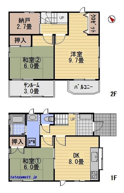 千葉県鴨川市の一戸建て | 880万円 | 3SDK | 253.98m² | Akiyama house finder
