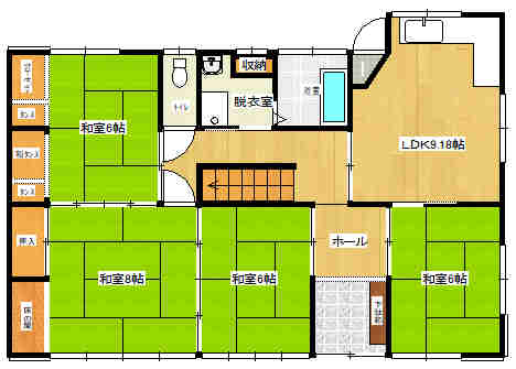 house for sale in 邑楽郡邑楽町, Gunma | ¥7,300,000 | 6LDK | Akiyama house f…