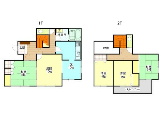 house for sale in 遠賀郡遠賀町, Fukuoka | ¥9,800,000 | 4LDK | Akiyama house…
