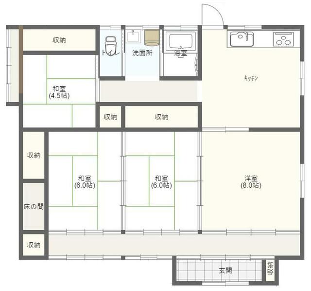house for sale in Higashimatsushima, Miyagi | ¥12,900,000 | 4DK | Aki…