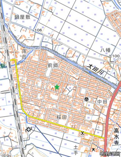 detached 岩手県紫波郡紫波町中島字前郷