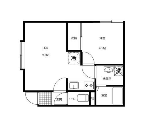 コーポダイワ_間取り_0