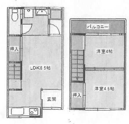 house for sale in 松原市, Osaka | ¥5,000,000 | 2LDK | Akiyama house find…