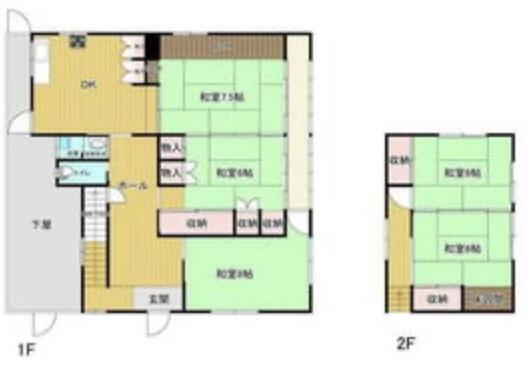 宮城県栗原市の一戸建て | 490万円 | 5DK | 240.07m² | Akiyama house finder
