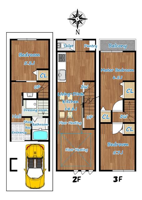 京都府京都市の一戸建て | 2840万円 | 3LDK | 44.43m² | Akiyama house finder