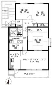 川越グリーンパークＩ弐号棟