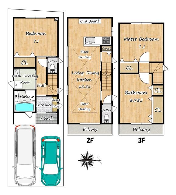 house for sale in Kyotanabe, Kyoto | ¥24,800,000 | 3LDK | Akiyama hou…