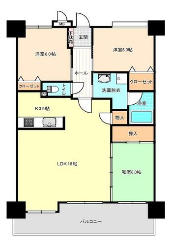 オーガストマンション大村にしほんまち_間取り_0