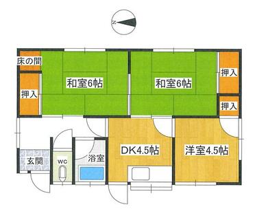 間取り：238007950595