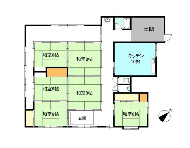 house for sale in Imizu, Toyama | ¥5,200,000 | 6DK | Akiyama house fi…