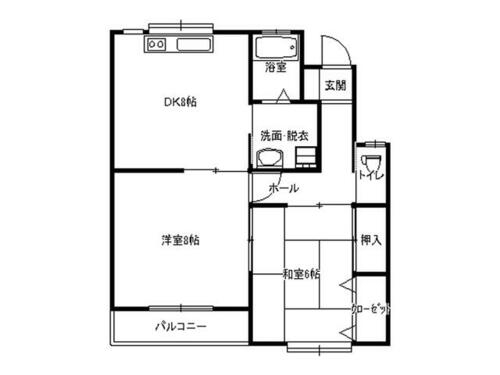 ハイツナミ_間取り_0