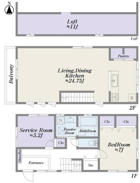 house for sale in 横浜市, Kanagawa | ¥61,800,000 | 1SLDK | Akiyama house…