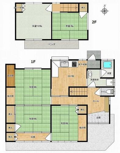 detached 福島県会津若松市古川町