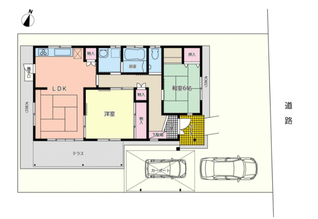 house for sale in Konan, Aichi | ¥25,500,000 | 3DK | Akiyama house fi…