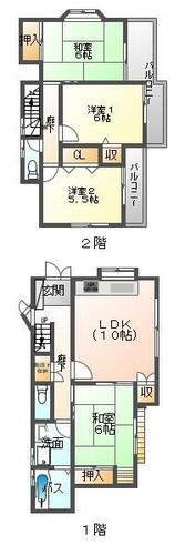 detached 徳島県板野郡藍住町笠木字中野