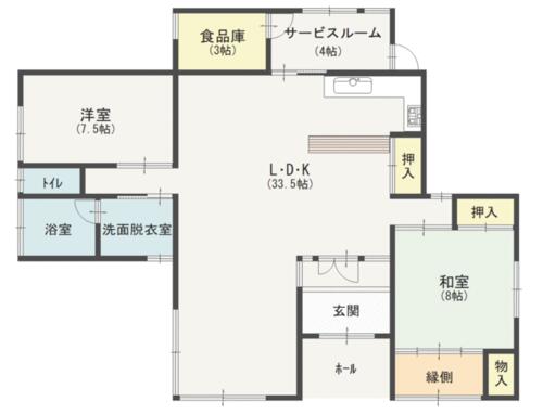 detached 長野県南佐久郡川上村大字原