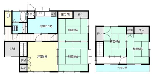 detached 群馬県北群馬郡榛東村大字山子田
物件地図