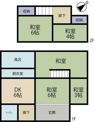detached 宮城県遠田郡涌谷町字新町裏