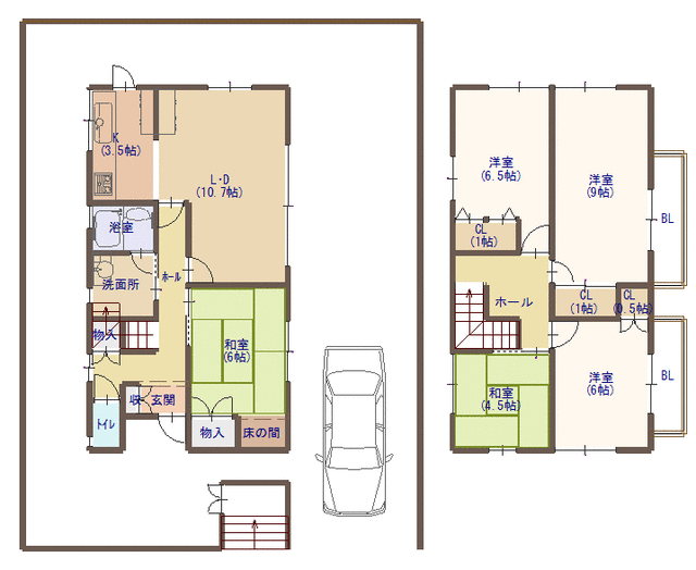 大阪府大阪狭山市の一戸建て | 3098万円 | 5LDK | 179.6m² | Akiyama house finder