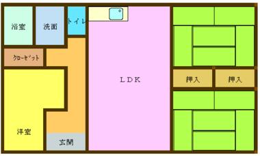 間取り：243008307926