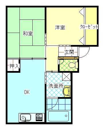 カルチェ505_間取り_0
