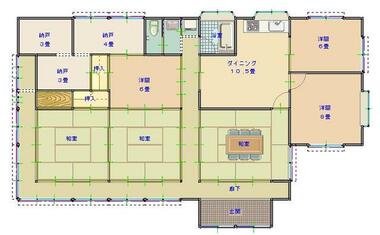 間取り：204005534650